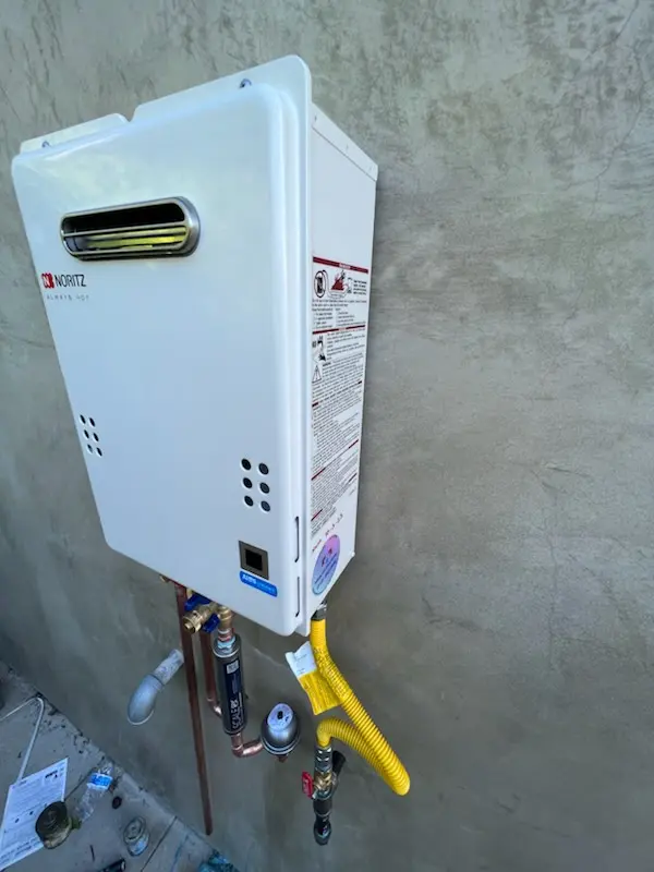 Tankless water heater installation for Forney homes